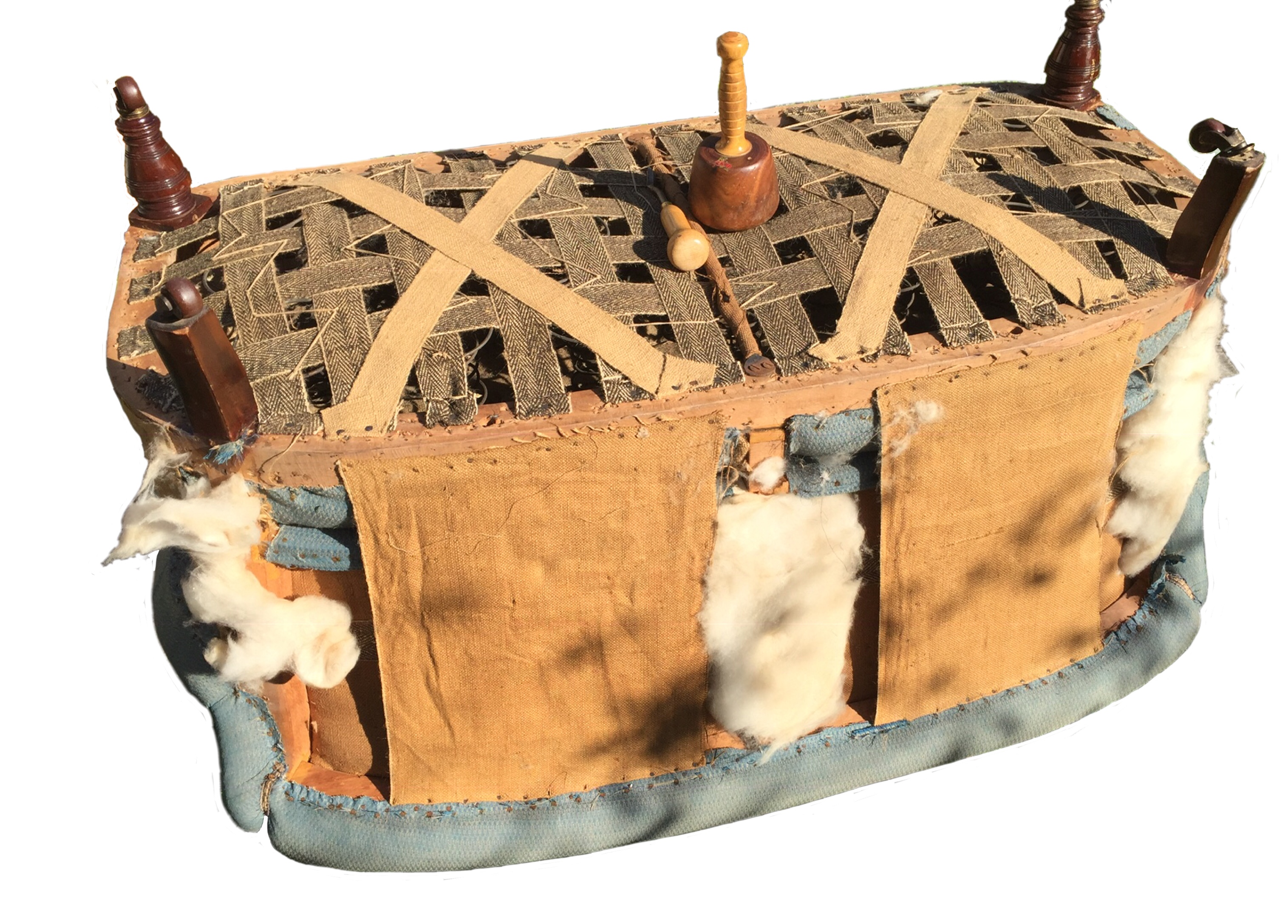 Small Sofa Stripped.