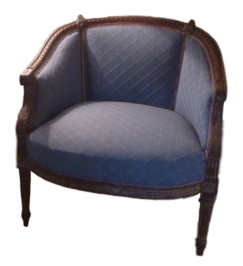 Seat back and seat from completed.