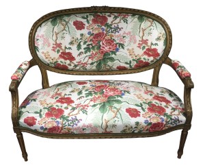 Front of the finished canapé.