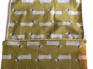 The back cover connected to the front.