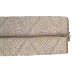 Zip added to seat cushion gusset.