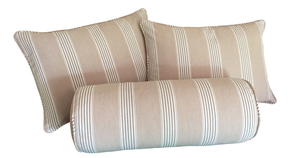 Bolster and cushions
