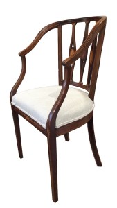 Finished chair from the side