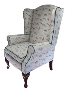 Completed s chair with cushion