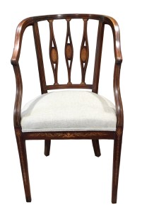 Finished chair from the front