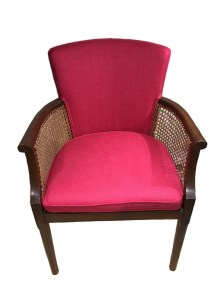 Completed seat + from front