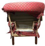 Removing fixings at the back