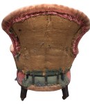 The back with fabric and felt removed