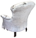 The back covered in FR polyester wadding