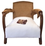 Calico over hair on seat