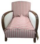 Layers added to the arms working outwards from the hessian