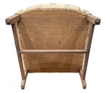 Underneath the chair