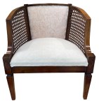 Seat and back ready for final fabric and trim