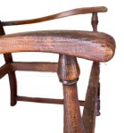 Arm stained and polished to return colour