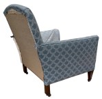 Outer arm covered and outer back prepared to be covered