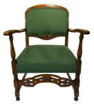 Finished seat from the front