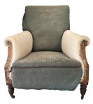 Inner arms fabric and wadding removed