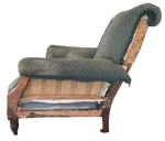 Arm side panels removed