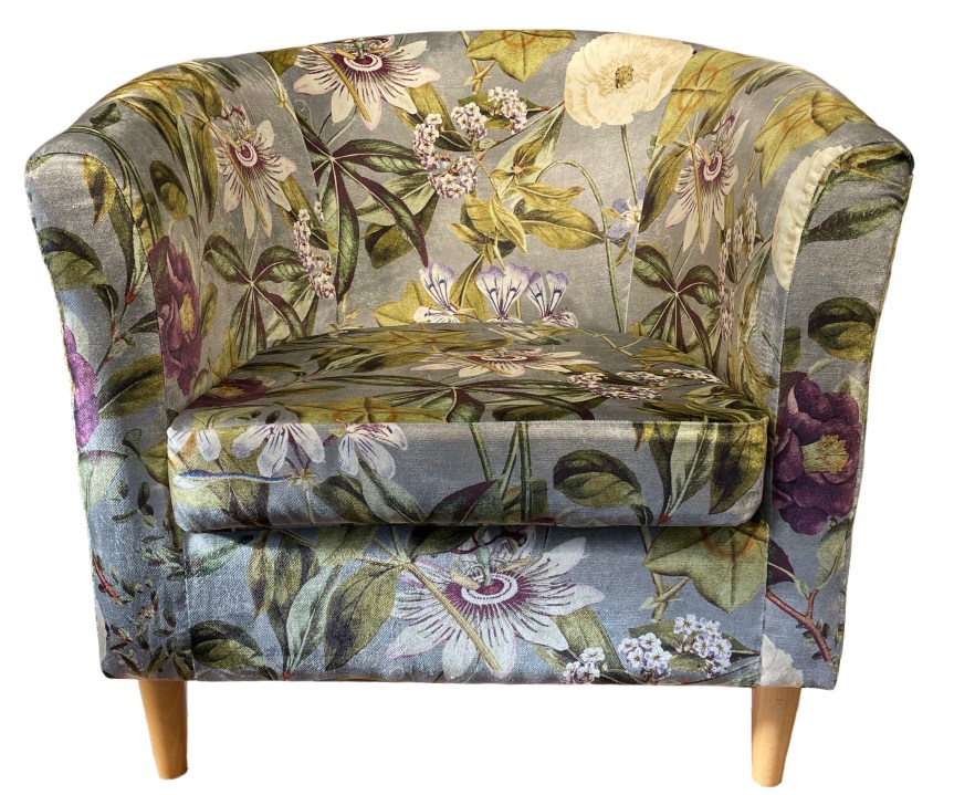 Finished seat from the front