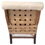 Retensioned back webbing