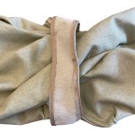 Covers inverted but zip section on wrong side