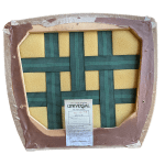 The underside of a seat pad