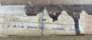 The frame ticket detail