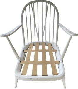 The chair with new Pirelli webbing