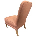 The finished chair viewed from a back corner