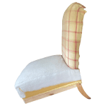 The upper side and seat cover removed