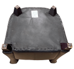 The underneath of the chair