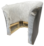 Cover removed from the chair