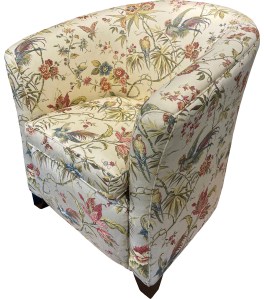 The completed tub chair