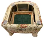 Seat replaced inside the chair