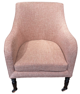 The finished seat from the front