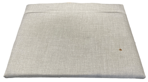 The original headboard and cover