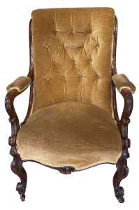 The seat before work started