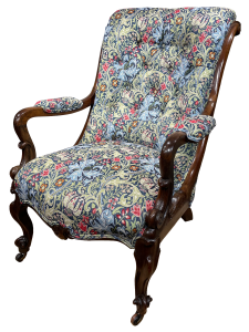 Finished chair from the front corner