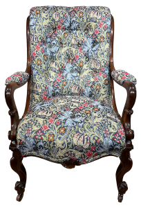 Finished chair from the front