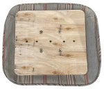 Positioning the ply on the new cover