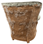 The back fabric removed