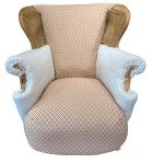 Seat and inner back covered