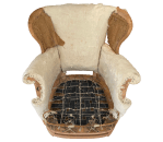 Springs tied in with laid cord