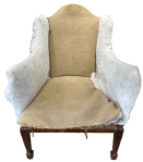 Old cover removed from inner arms