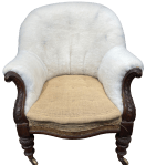 Seat with rolled edge