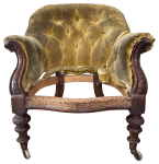 All parts of the seat removed
