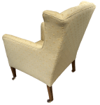 Completed chair from a back corner