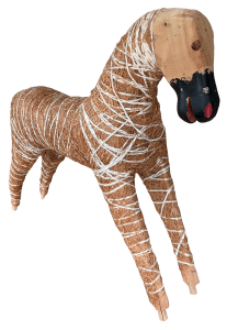 Dobbin without any covering