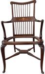 The stripped chair