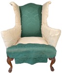 Inner arm and wing fabric removed